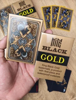 ورق بازی  کینگ بلک گلد King Black gold