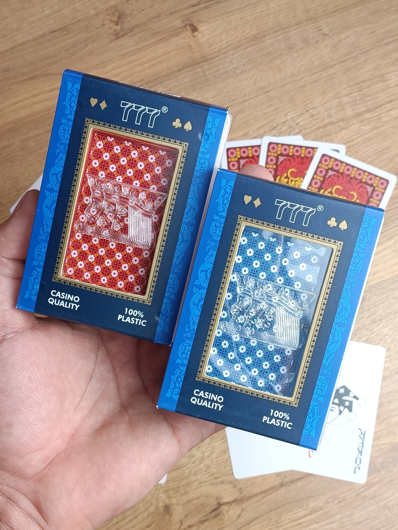 کارت بازی و شعبده بازی مدل 777