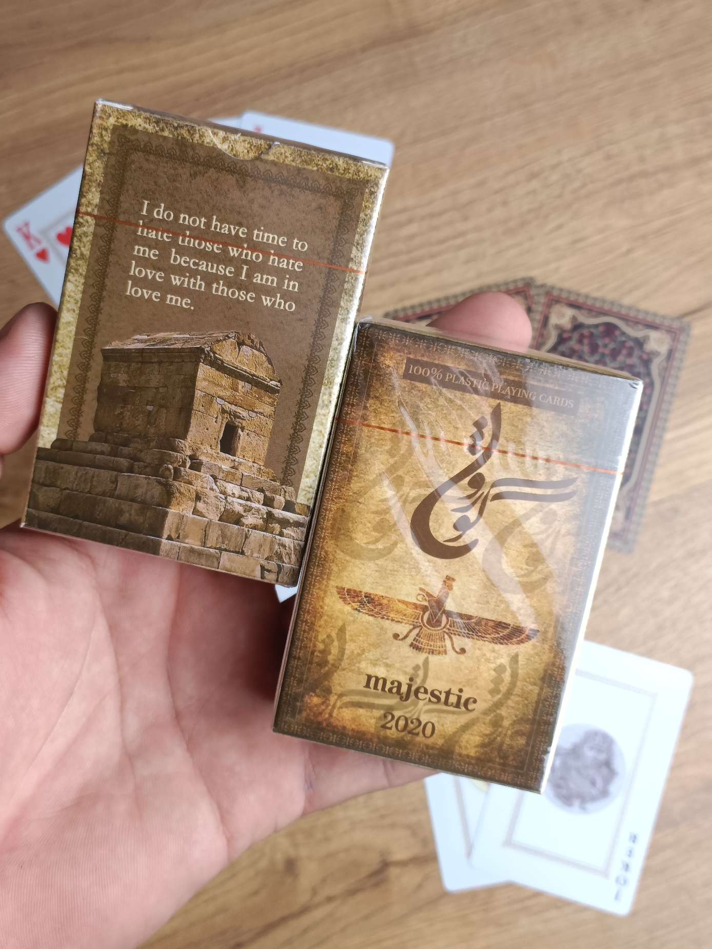 کارت بازی و شعبده بازی مدل کوروش جدید