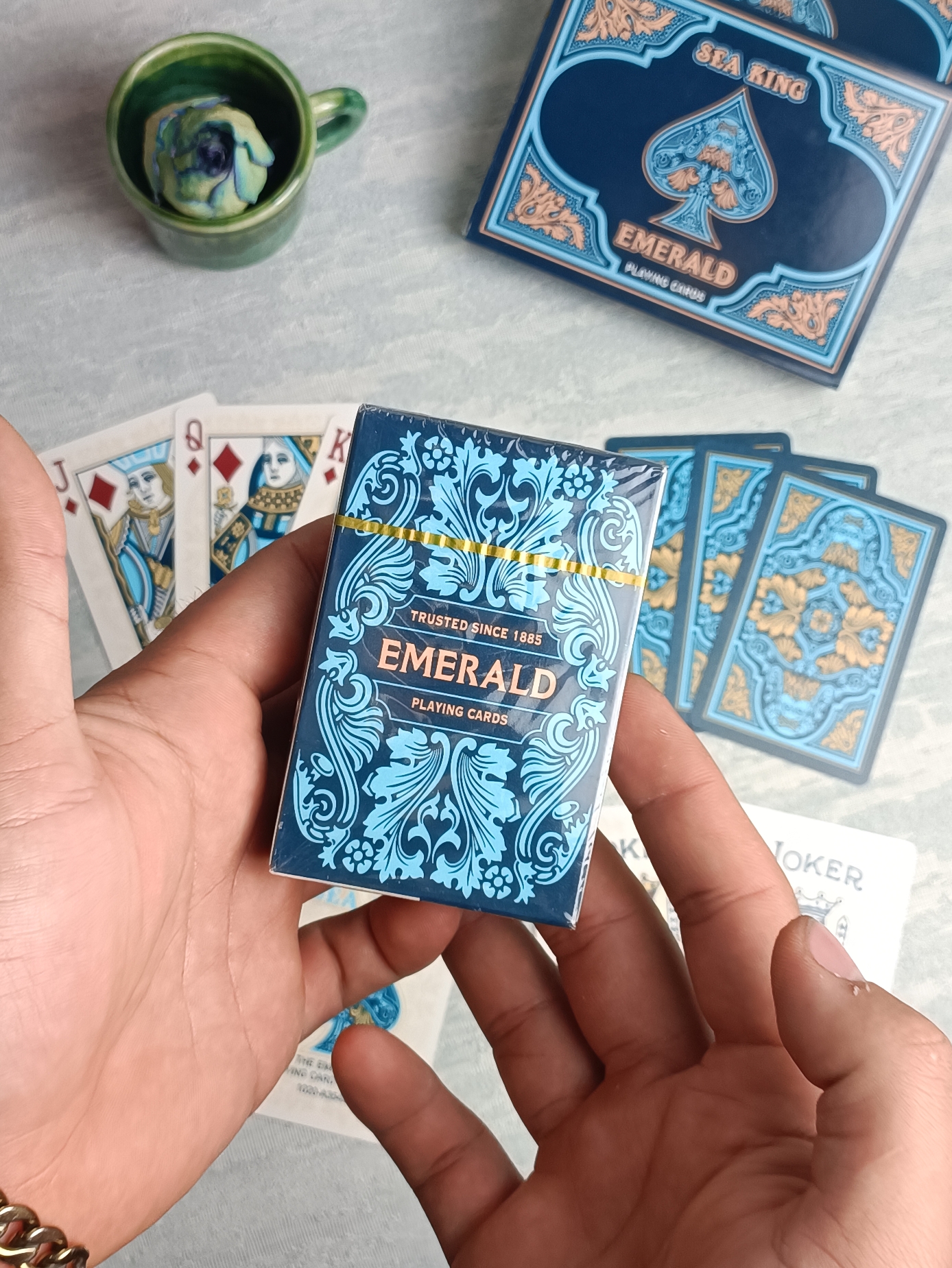 کارت بازی و شعبده بازی مدل کینگ دریا