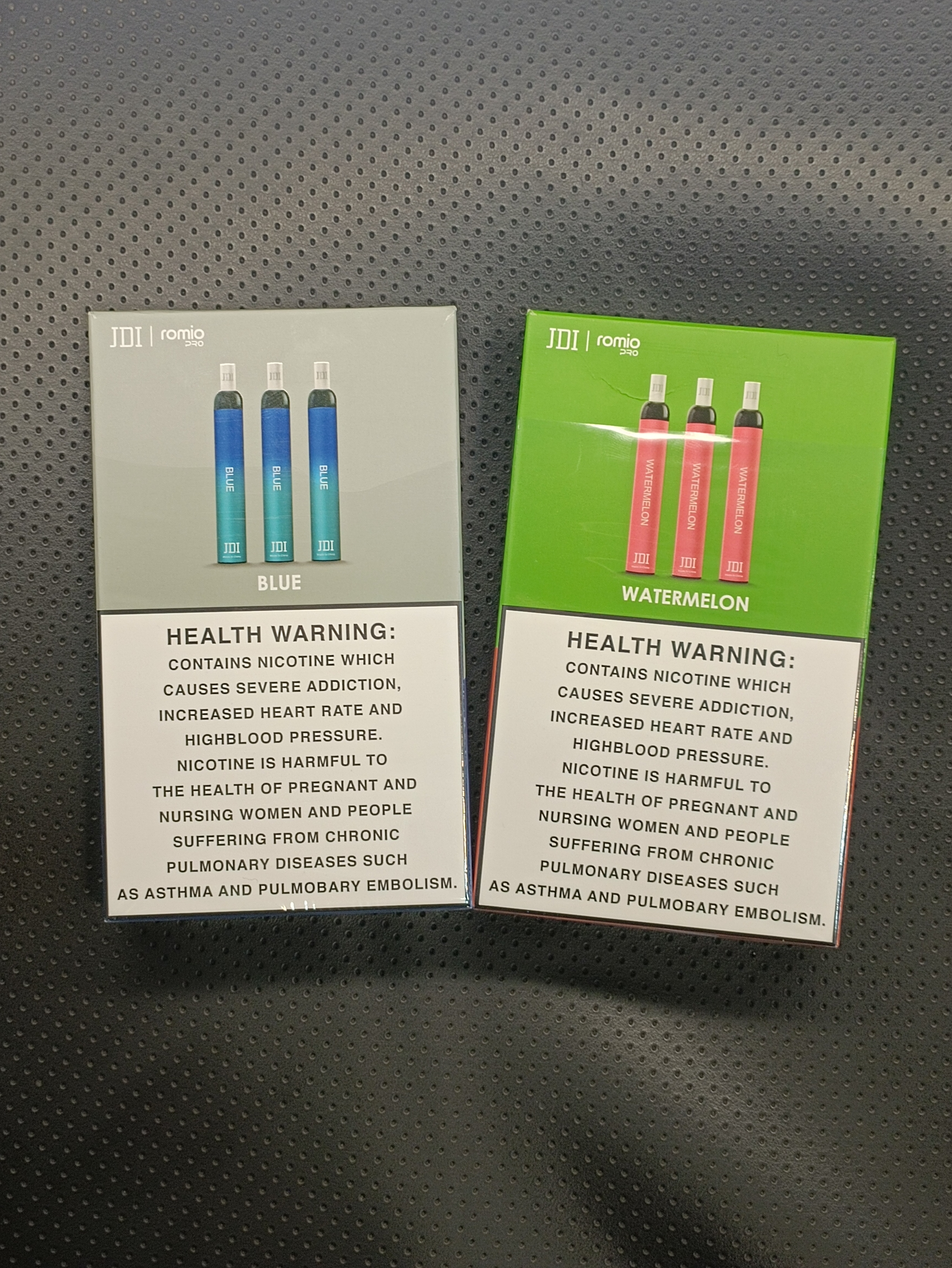 کارتریج یکبار مصرف 600 پاف ۳ قلو JDI(جمعا ۱۸۰۰ پاف)