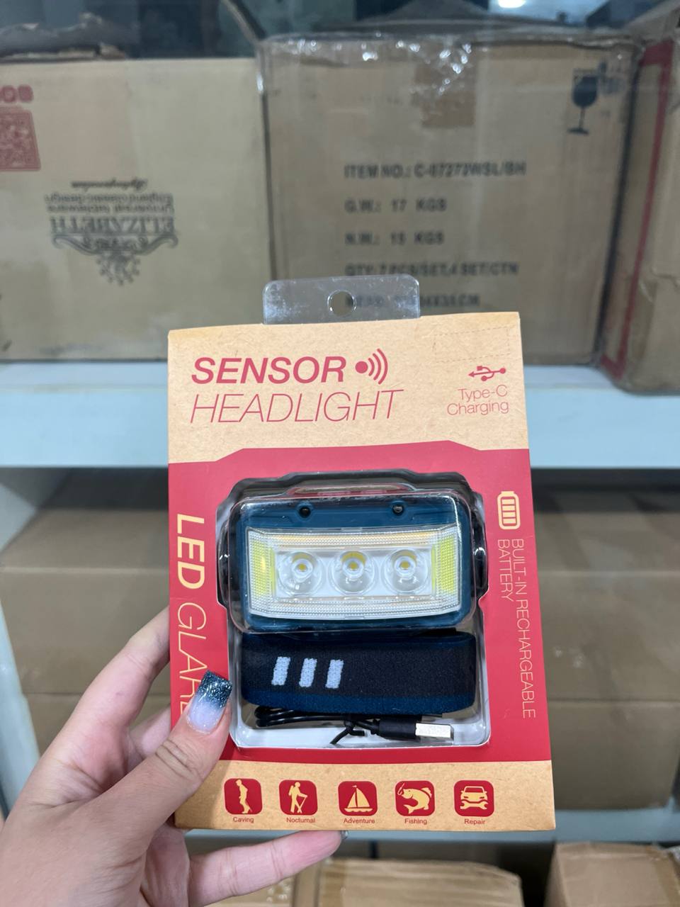 چراغ پیشانی گلاری هدلایت (headlight)