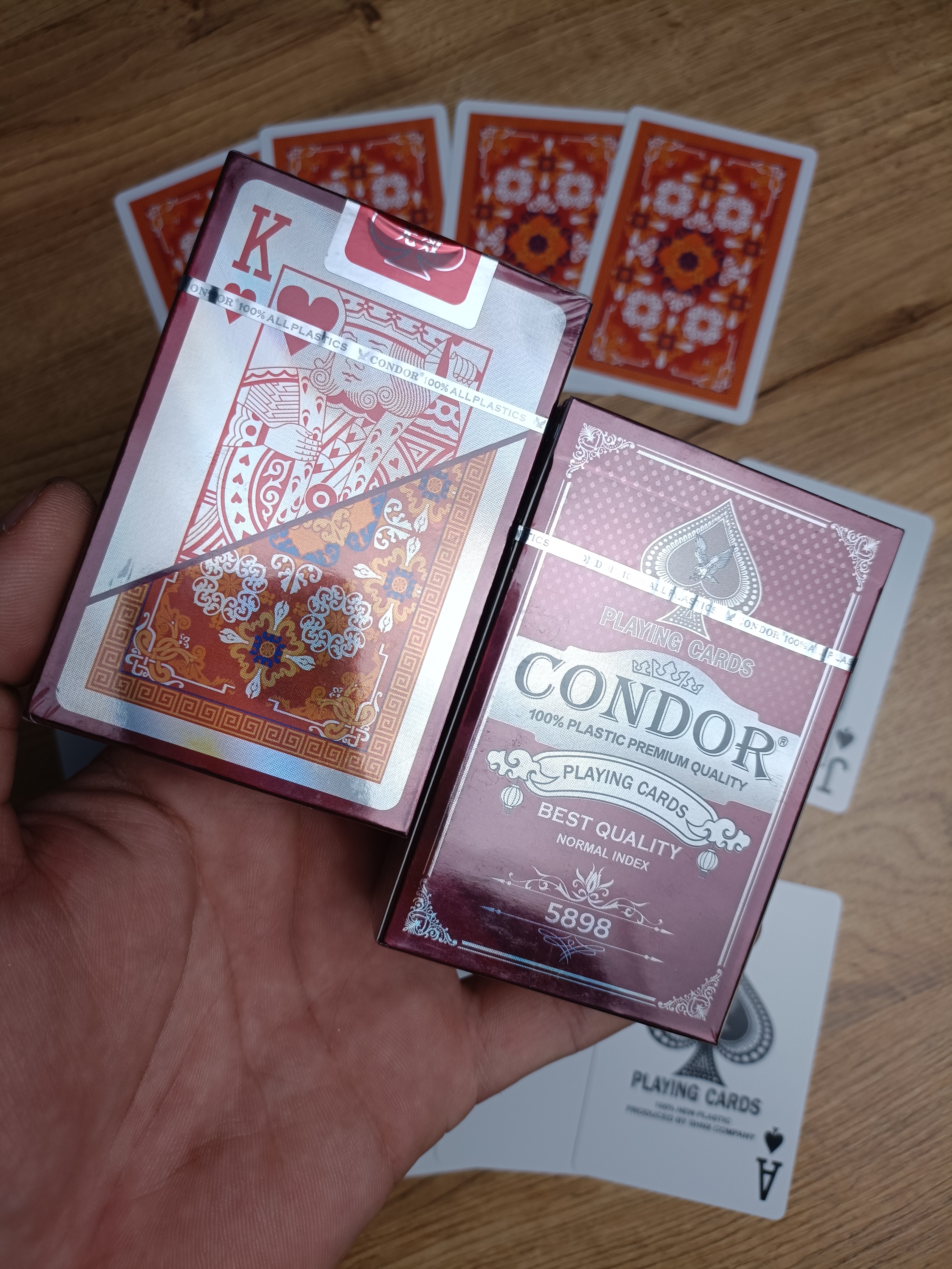 کارت بازی و شعبده بازی مدل کندور