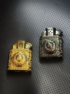 فندک سنگی طرح ژاپنی وسط گرد چرخشی