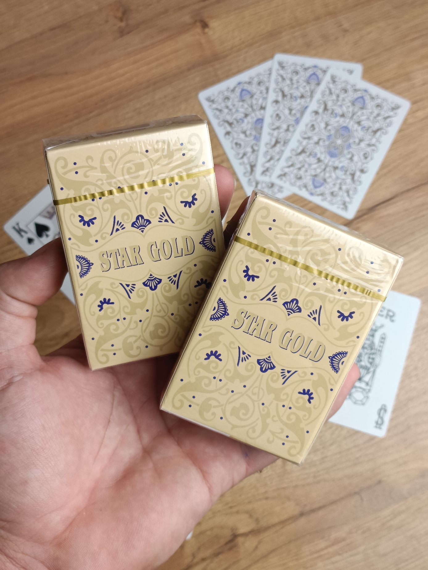 کارت بازی و شعبده بازی مدل استار گلد