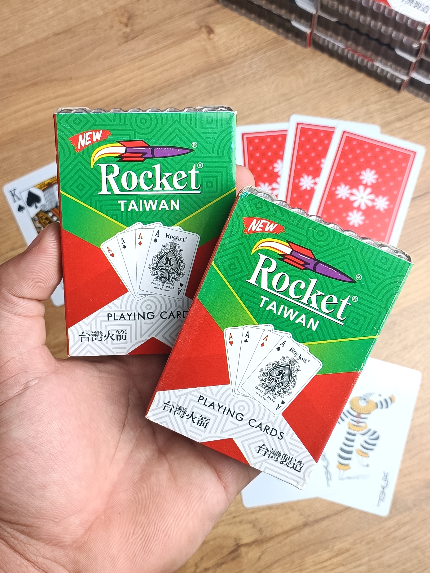 کارت بازی و شعبده بازی مدل راکت اصلی